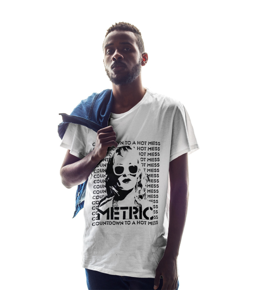 Metric Countdown To A Hot Mess Emily Haines T-Shirt