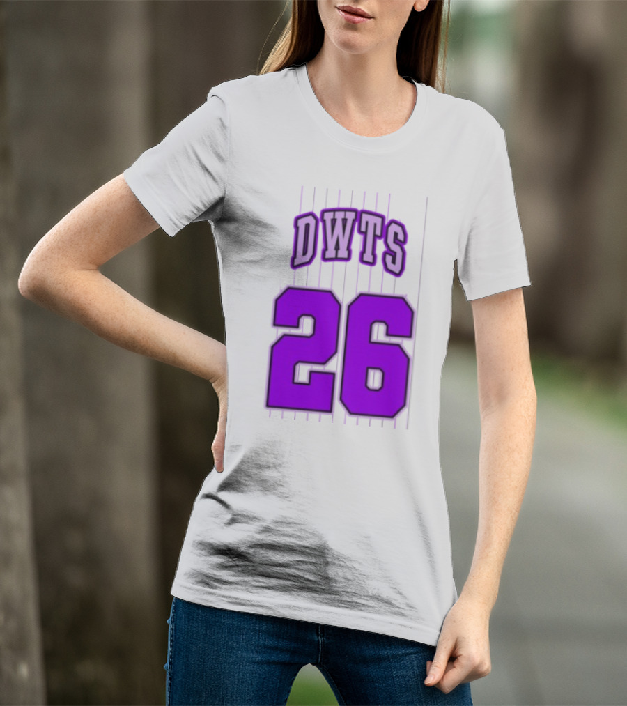 Dancing With The Stars DWTS Glitter Games 26 Jersey T-Shirt