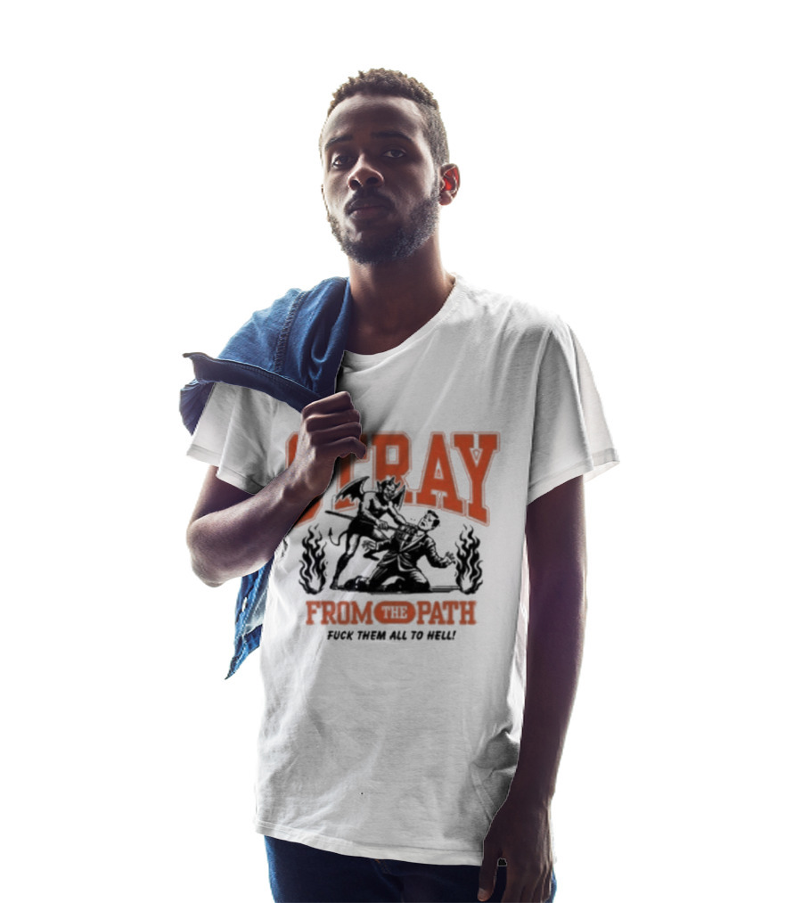Stray From The Path Demon Figure Fuck Them All To Hell T-Shirt