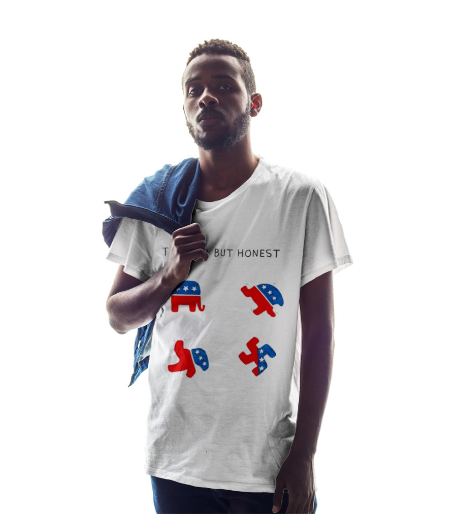 The GOP But Honest Republican Elephant Evolution T-Shirt
