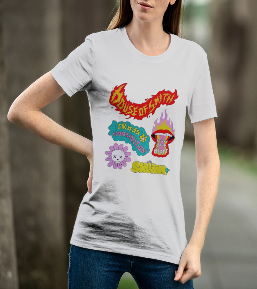 House Of Smith Cross Imagination Follow Your Heart Smith T-Shirt