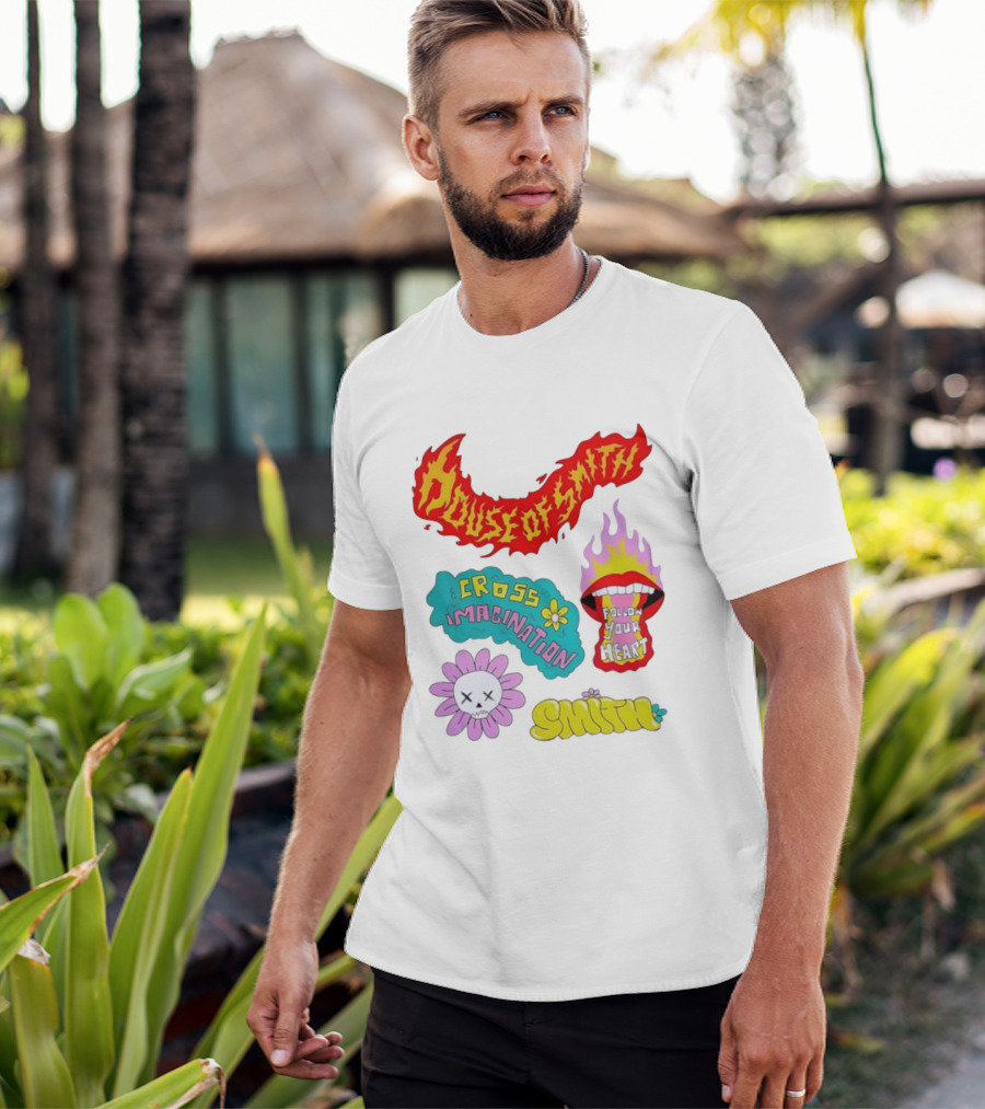 House Of Smith Cross Imagination Follow Your Heart Smith T-Shirt