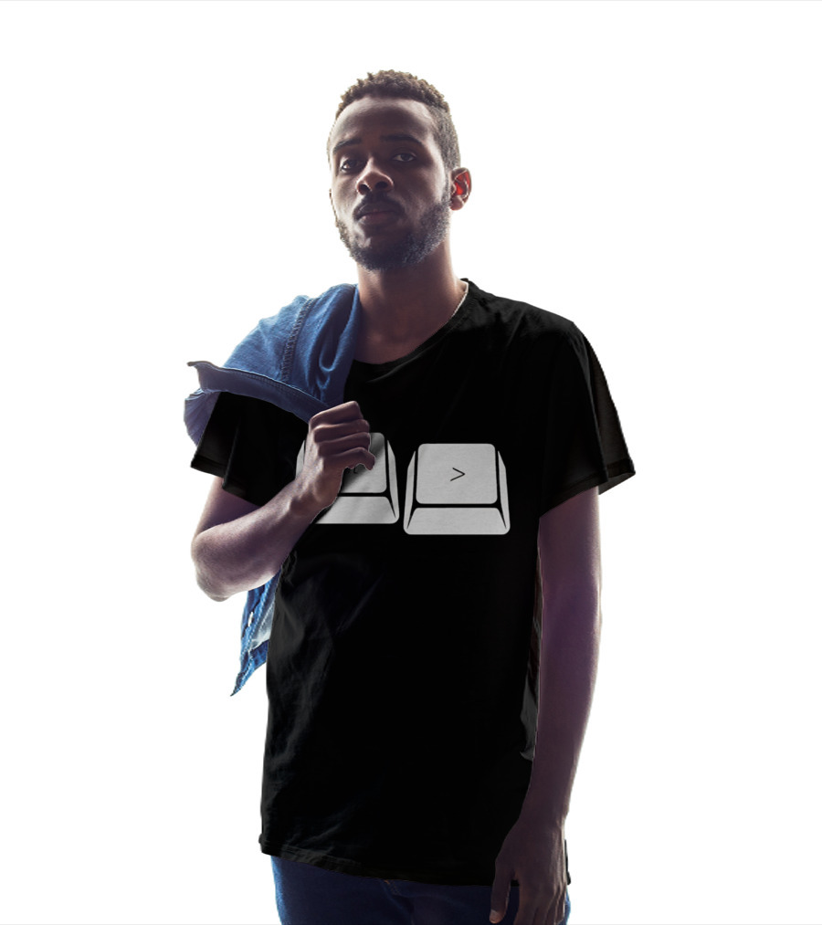 Alt Greater Than Keyboard Keys Shortcut T-Shirt