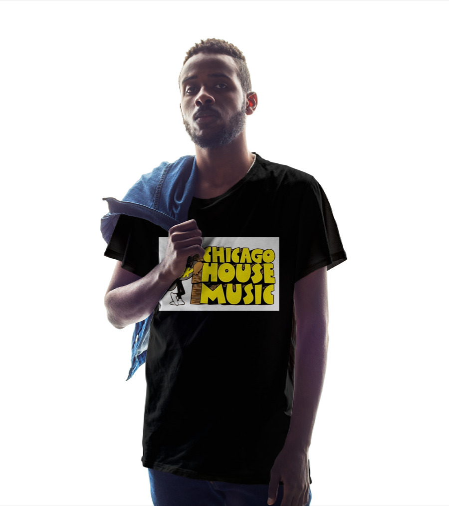 FK Chicago House Music Retro Vinyl DJ T-Shirt
