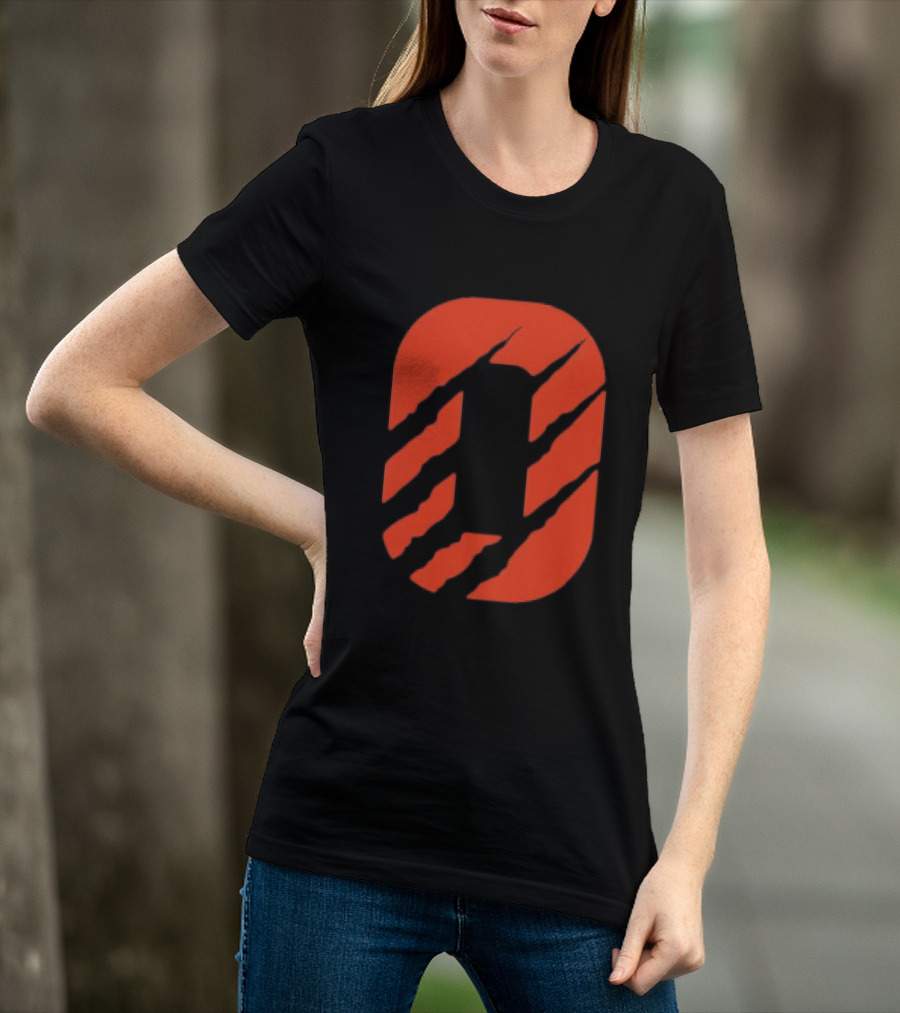 Cincinnati Bengals Clawed Stripes T-Shirt