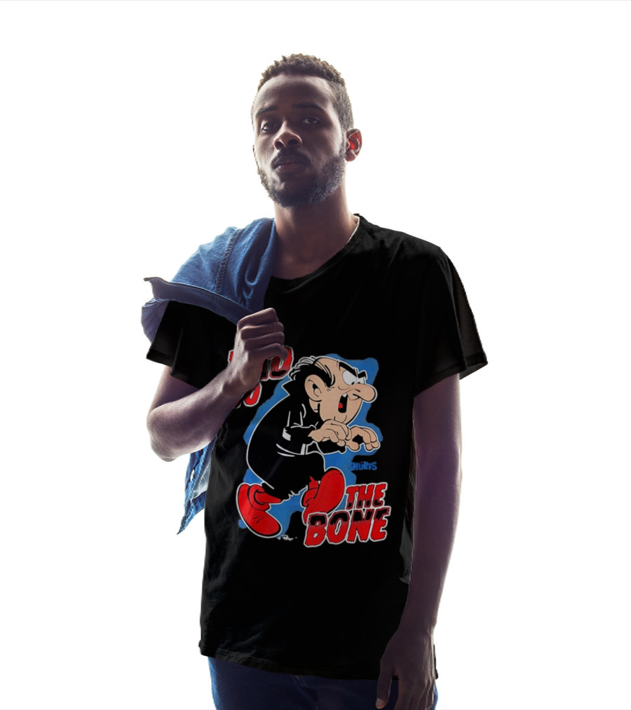 Gargamel Bad To The Bone Smurfs Cartoon Villain T-Shirt