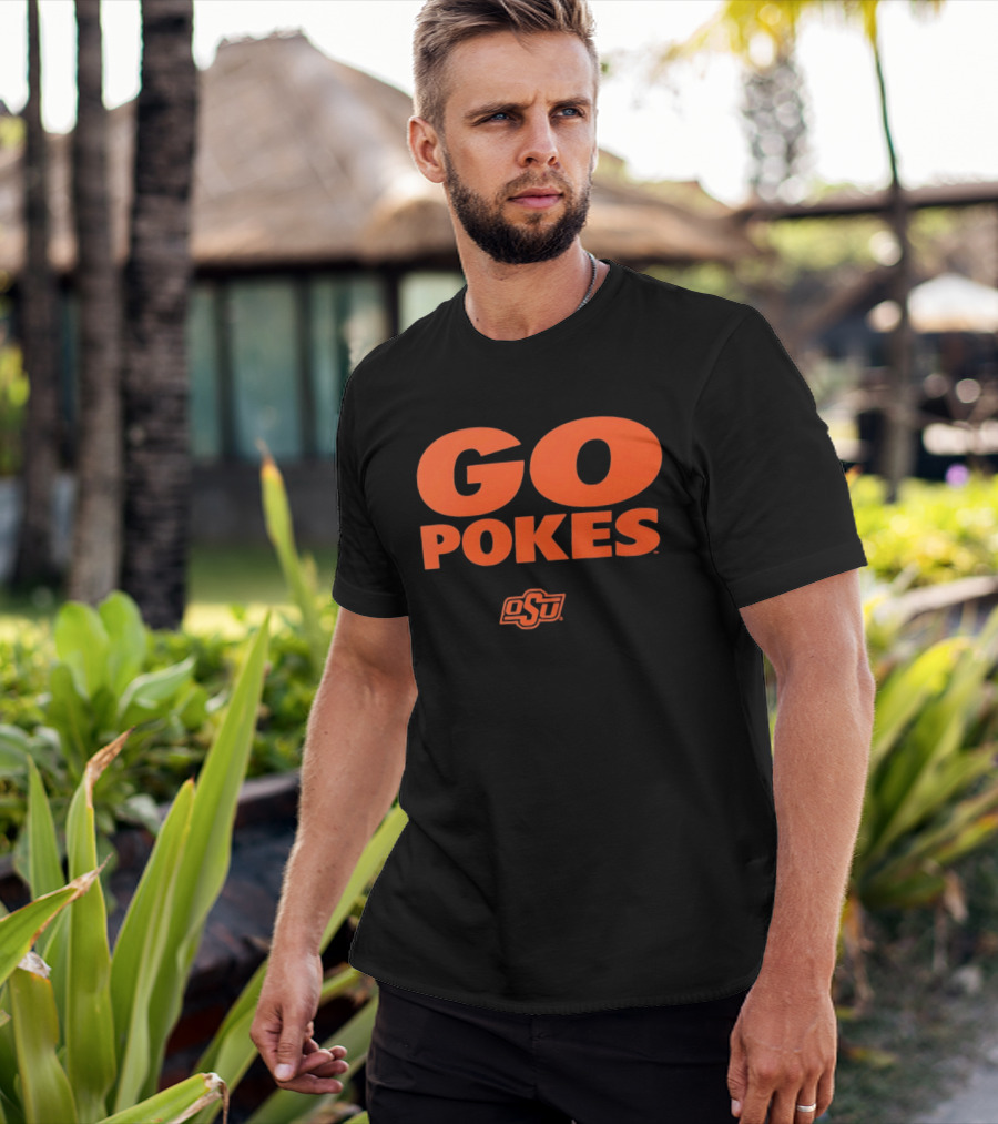 Go Pokes OSU Oklahoma State University Cowboys T-Shirt