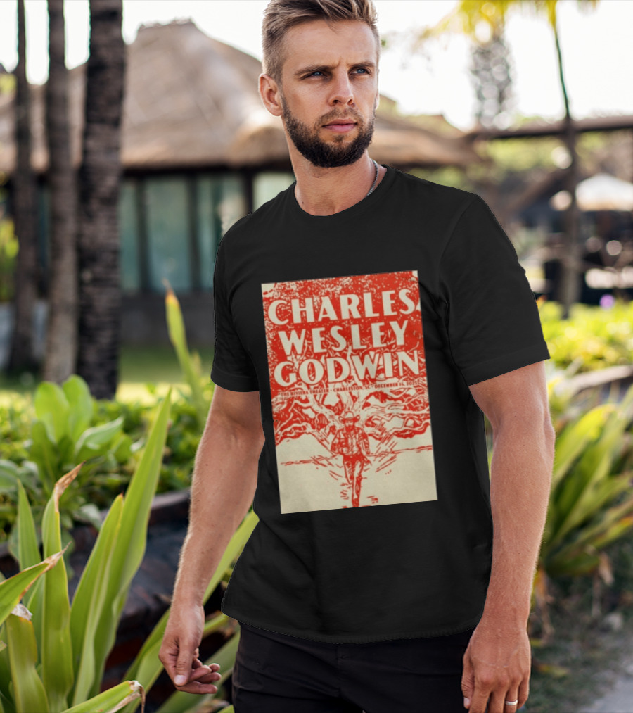 Charles Wesley Godwin Live At The Riviera Theater Charleston SC December 14 2025 T-Shirt
