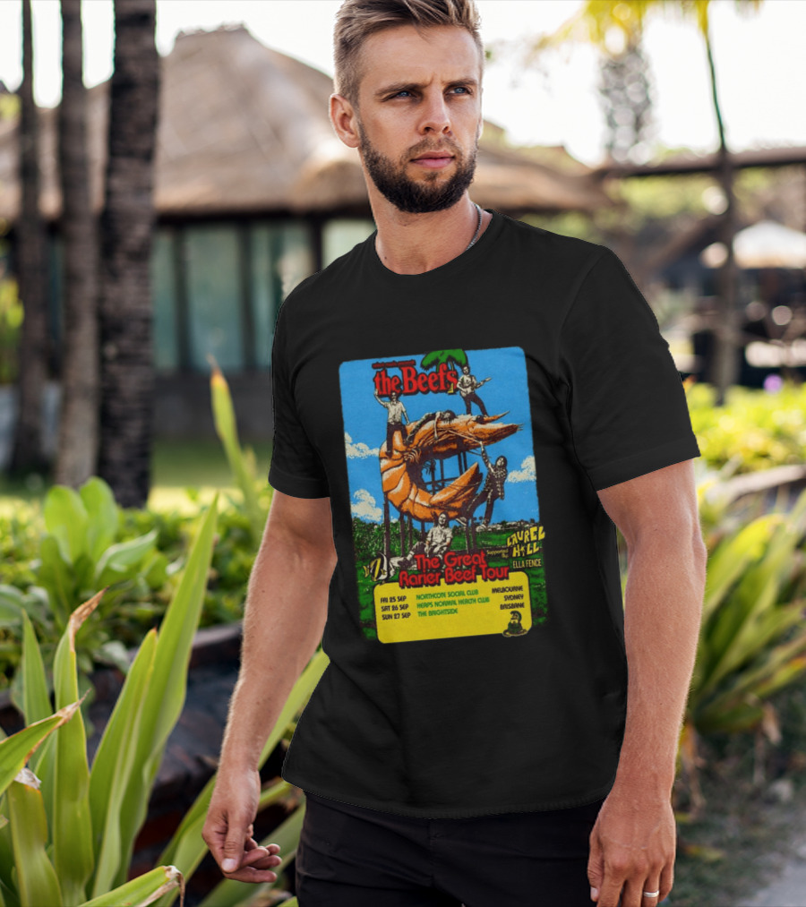 The Beefs 2026 The Great Rarier Beef Tour Melbourne Sydney Brisbane T-Shirt