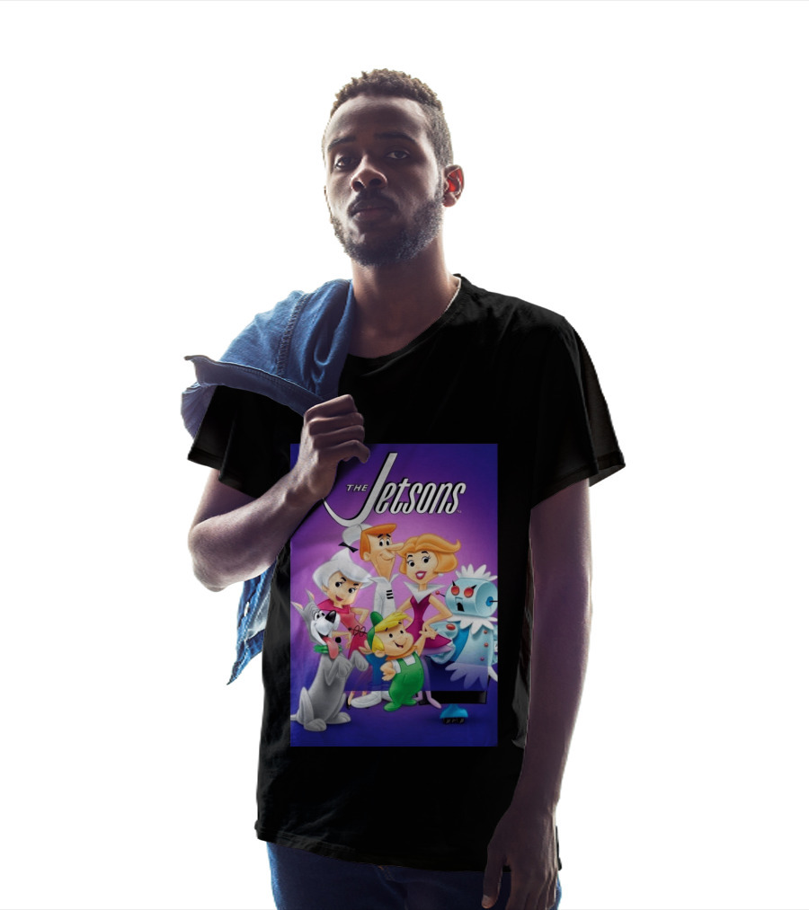 The Jetsons Family 2062 Animation Characters T-Shirt