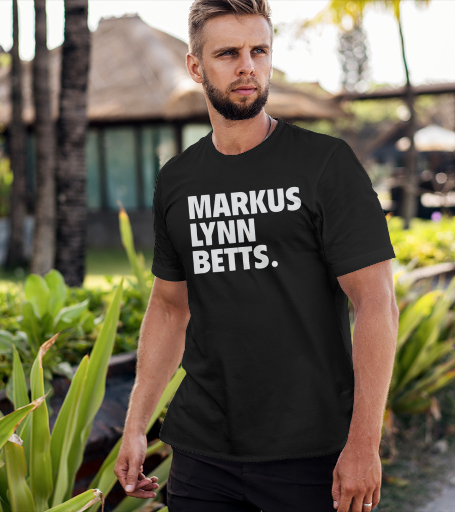 Markus Lynn Betts Los Angeles Dodgers Baseball T-Shirt