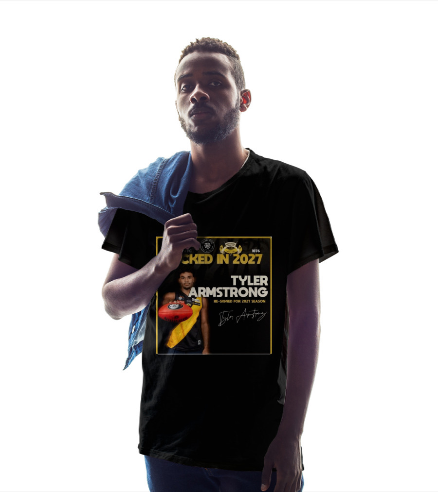 Heidelberg Fc Locked In 2027 Tyler Armstrong Re Signed 2027 Season T-Shirt