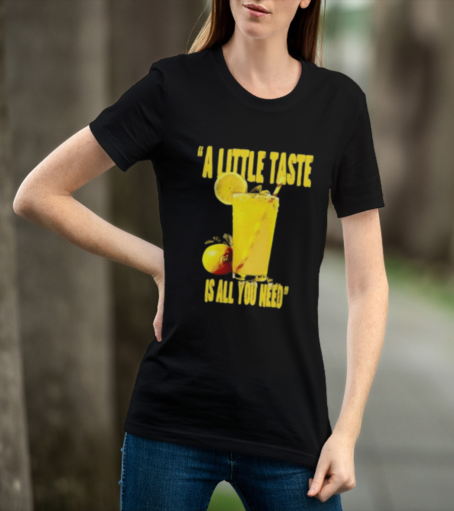 Louis Lemonade Tour 2025 A Little Taste Is All You Need Long Sleeve T-Shirt