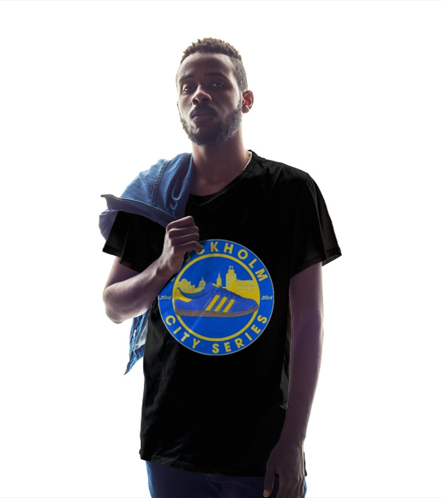 Stockholm City Series Adidas Sneaker 2014 Skyline T-Shirt