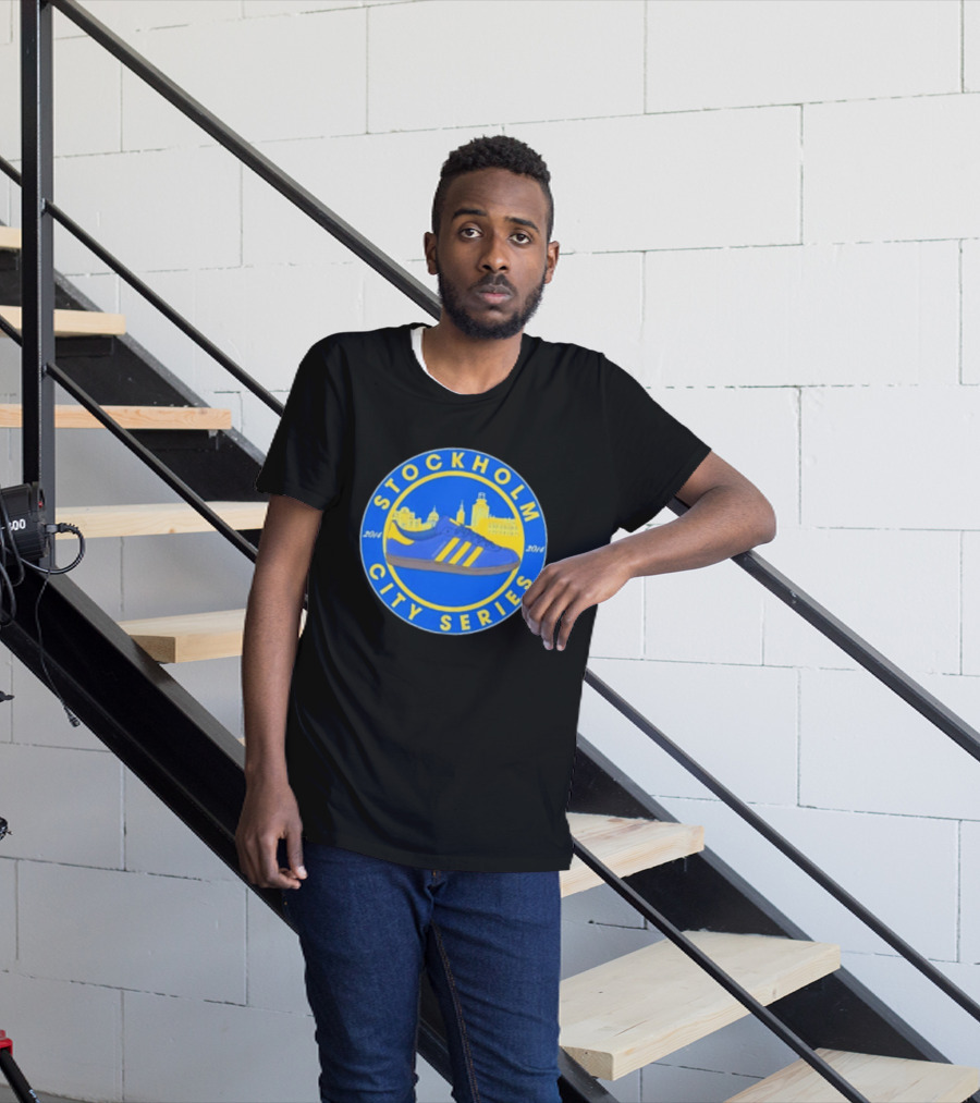 Stockholm City Series Adidas Sneaker 2014 Skyline T-Shirt