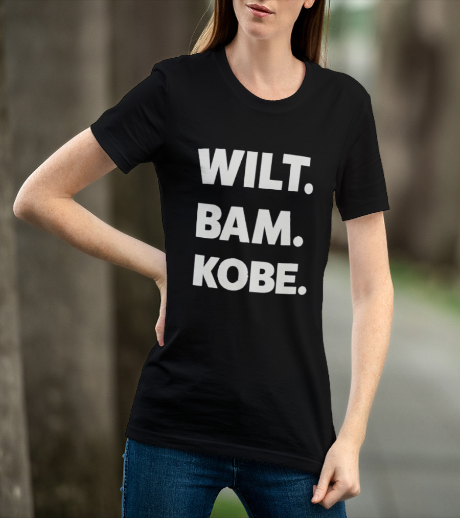 Wilt Chamberlain Bam Adebayo Kobe Bryant T-Shirt