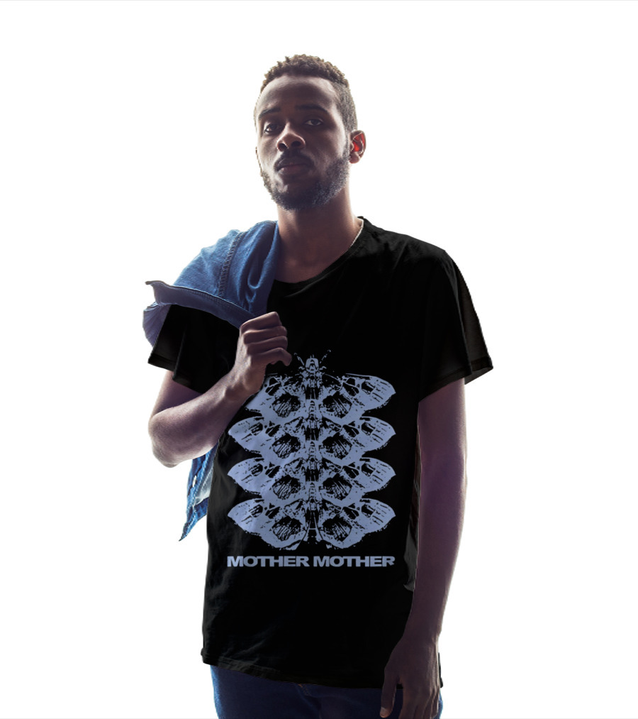 Mother Mother Moth Stack Indie Rock Band T-Shirt