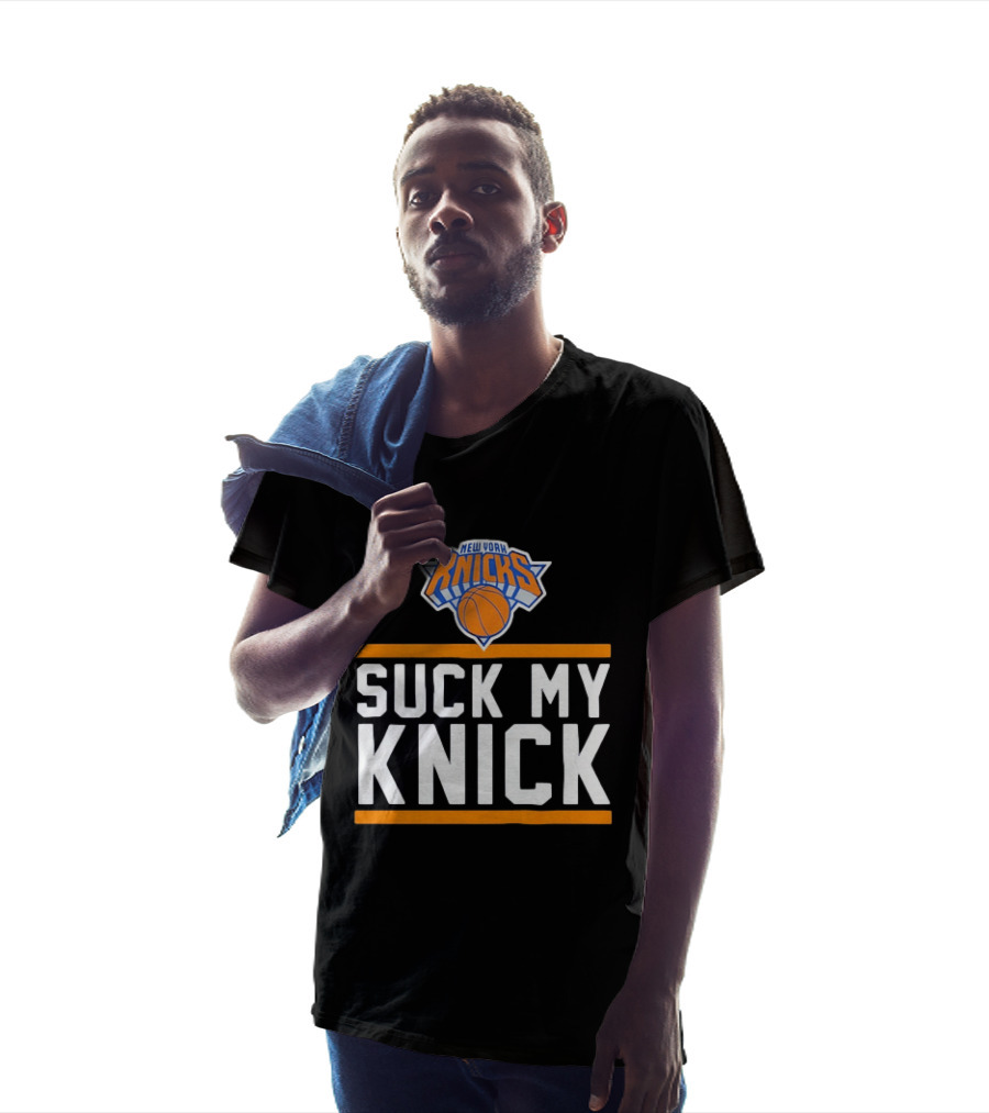 New York Knicks Suck My Knick NBA Basketball T-Shirt