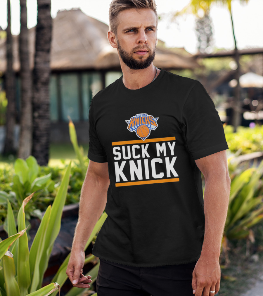 New York Knicks Suck My Knick NBA Basketball T-Shirt