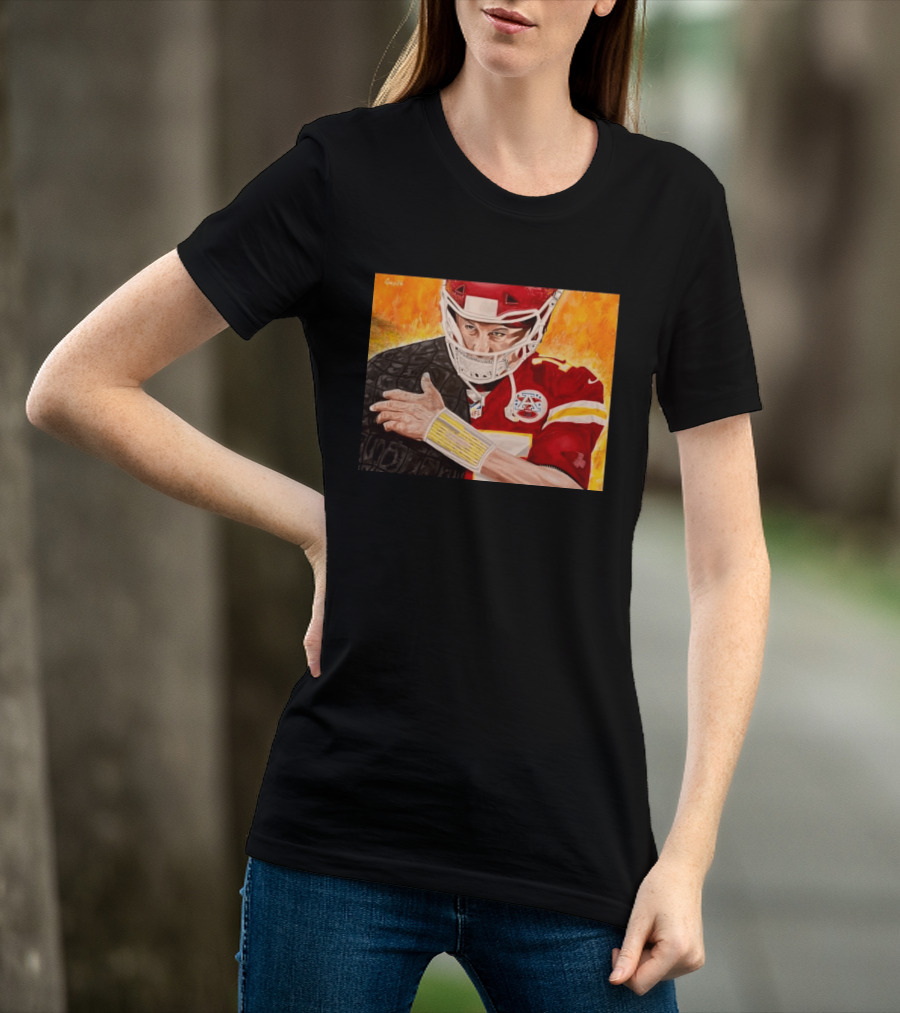 NFL Patrick Mahomes Kansas City Chiefs Player T-Shirt