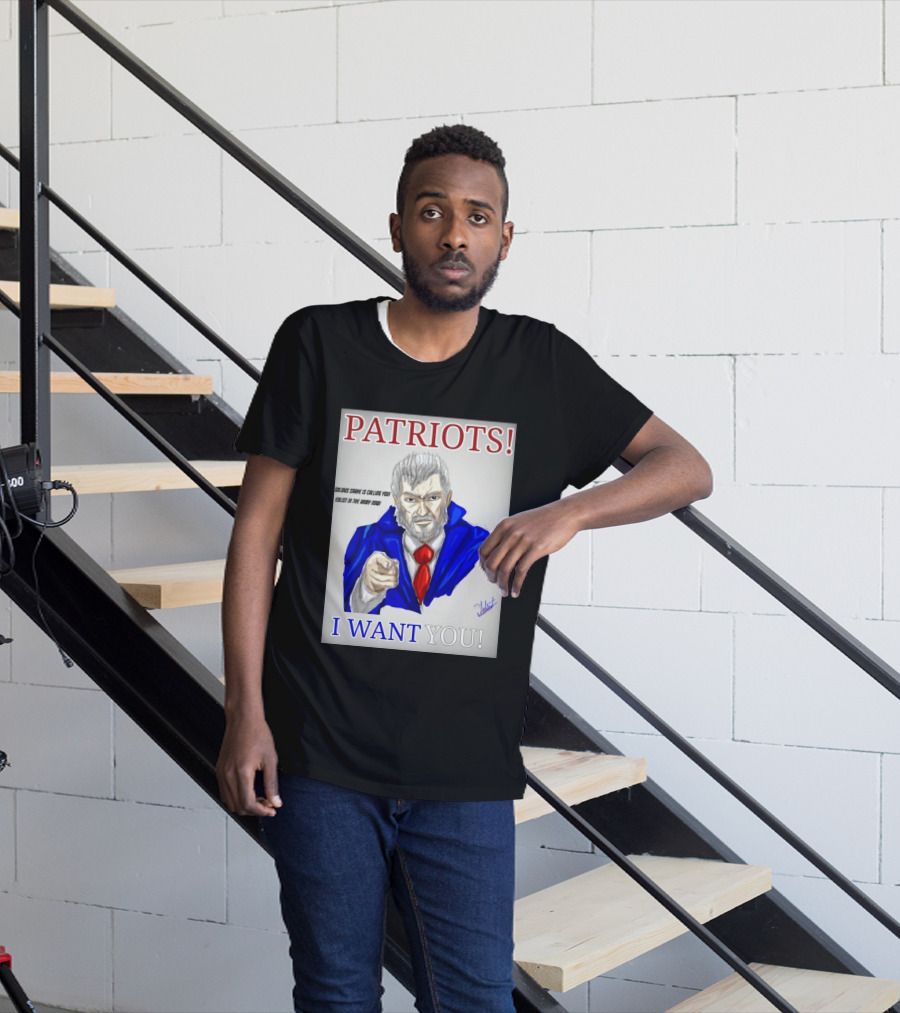 Patriots Solidus Snake Is Calling You Enlist In The Army Now I Want You T-Shirt