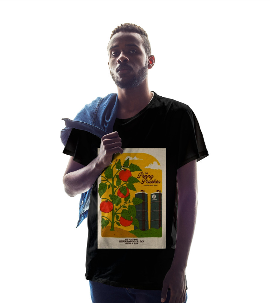 Penny Peaches With Loose Rope Series 7th Street Entry Minneapolis MN August 8 2026 T-Shirt
