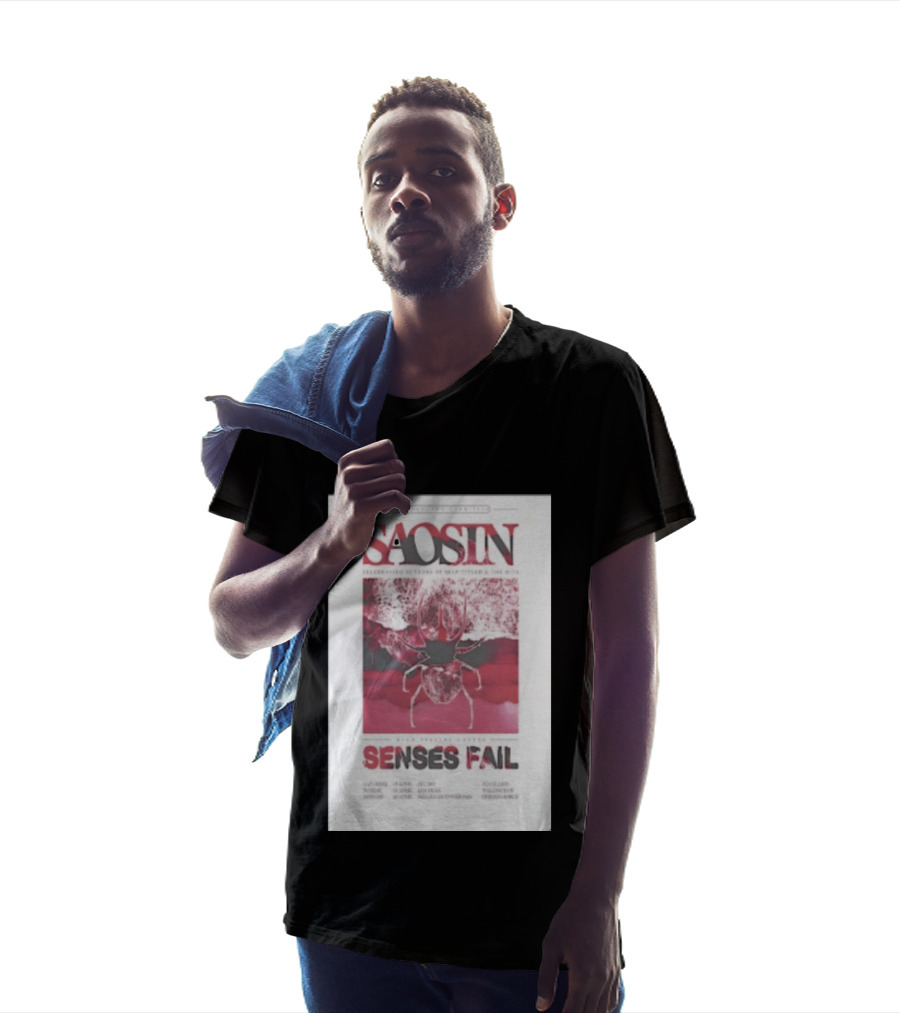 Saosin Sense Fail 2026 New Zealand Tour T-Shirt