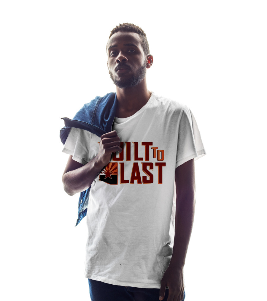 Built To Last Arizona State Flag Star Sunburst T-Shirt