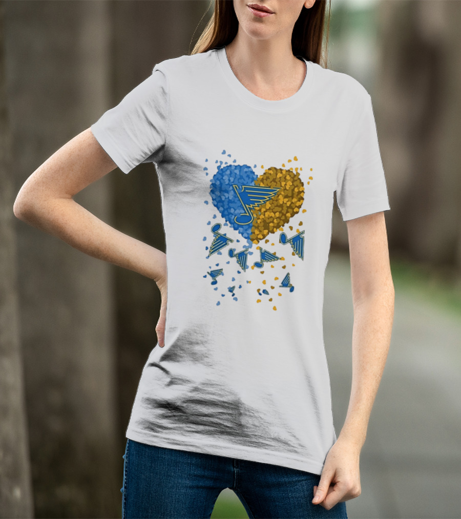 Classic St Louis Blues Heart NHL Hockey 2026 T-Shirt