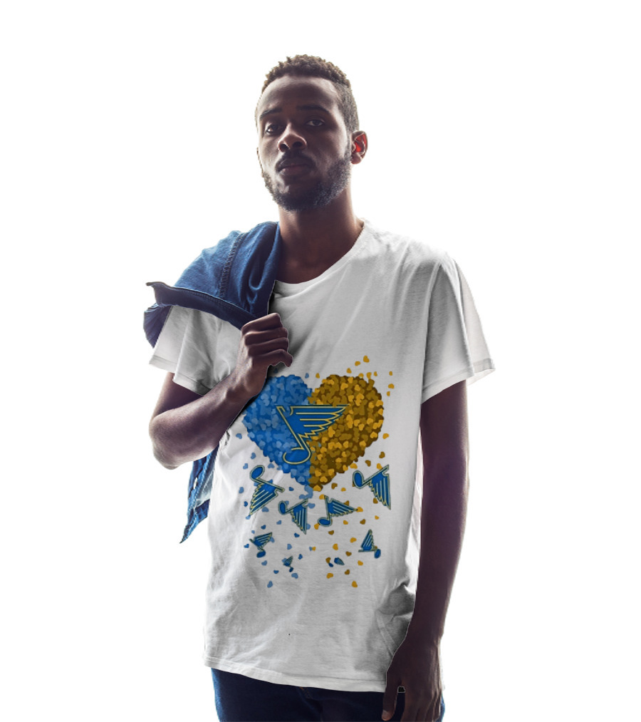 Classic St Louis Blues Heart NHL Hockey 2026 T-Shirt