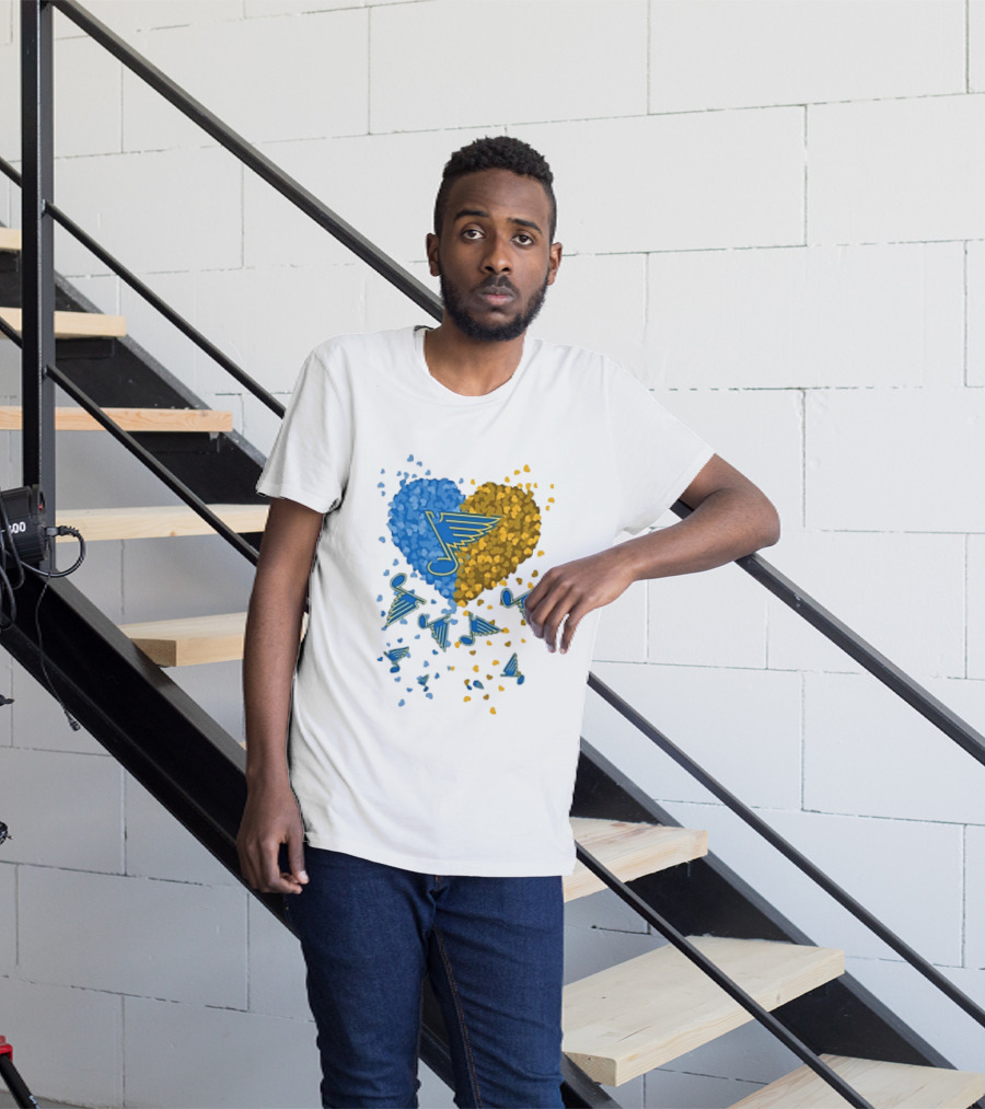 Classic St Louis Blues Heart NHL Hockey 2026 T-Shirt