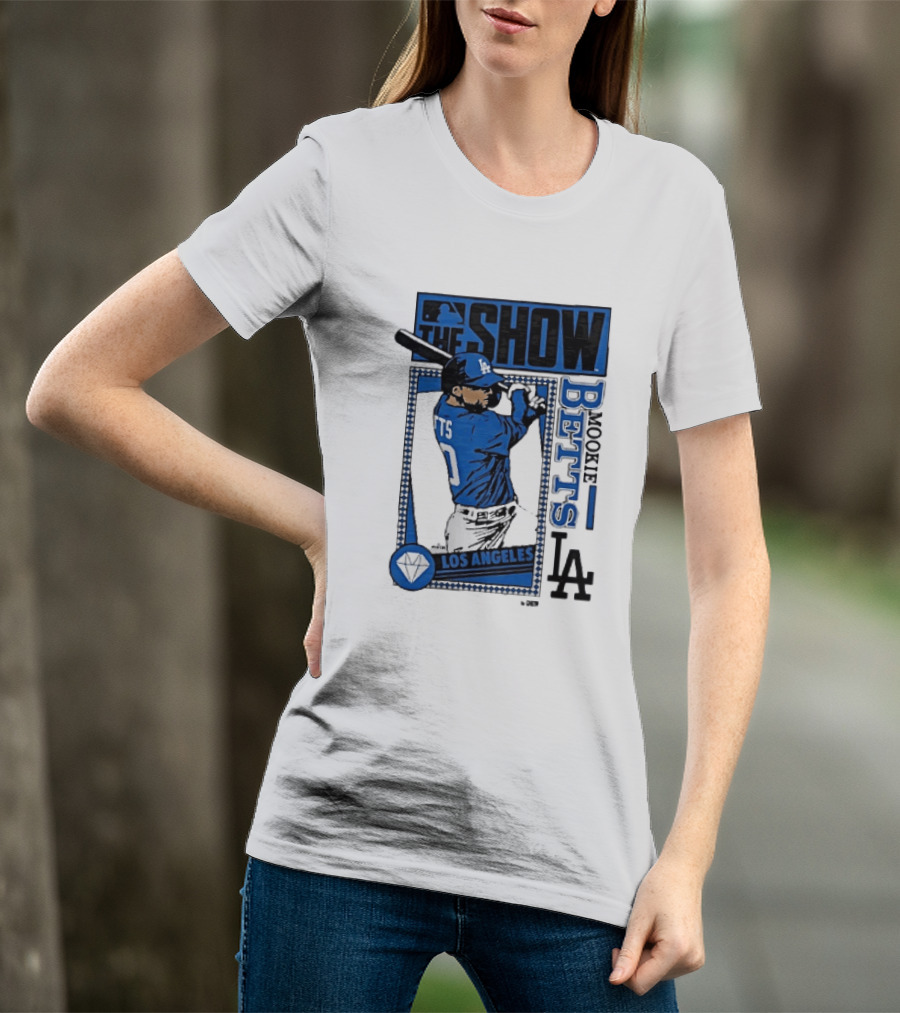The Show Mookie Betts Los Angeles Dodgers MLB Baseball LA T-Shirt