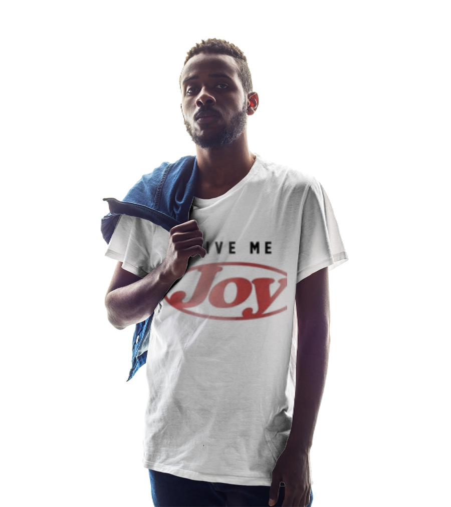 Elle Limebear Store Joy Give Me White T-Shirt