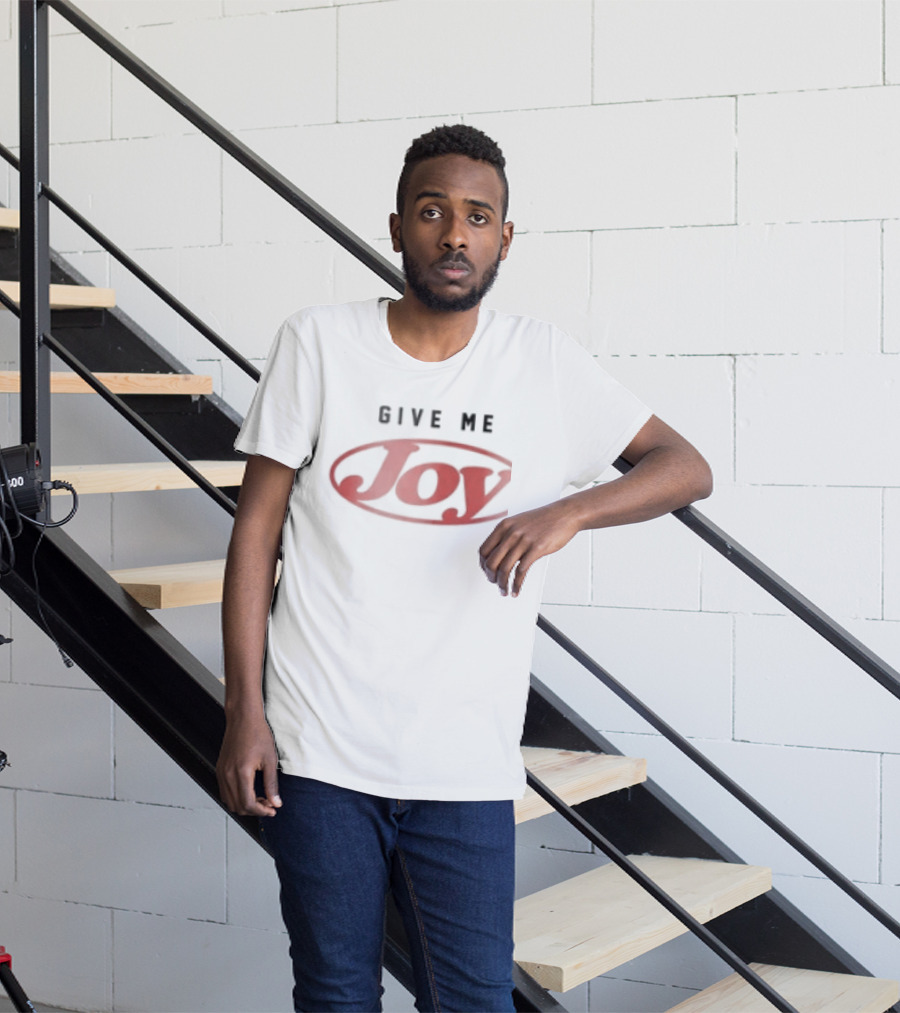 Elle Limebear Store Joy Give Me White T-Shirt