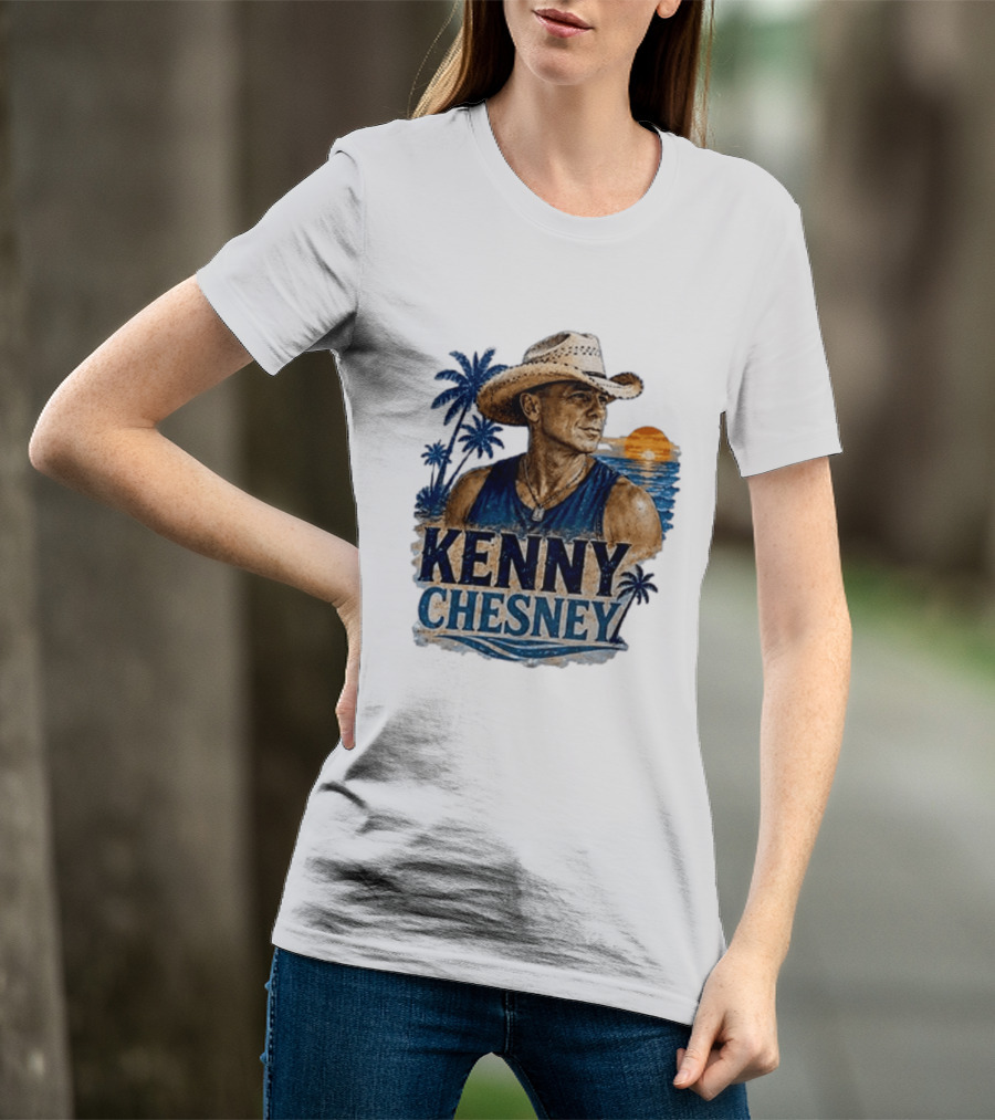 Kenny Chesney Is My Jam Tropical Beach Sunset Vibes T-Shirt