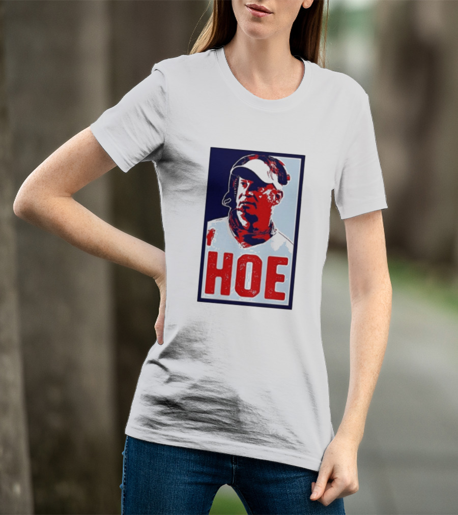 Lane Kiffin Hoe Red Blue Artistic T-Shirt