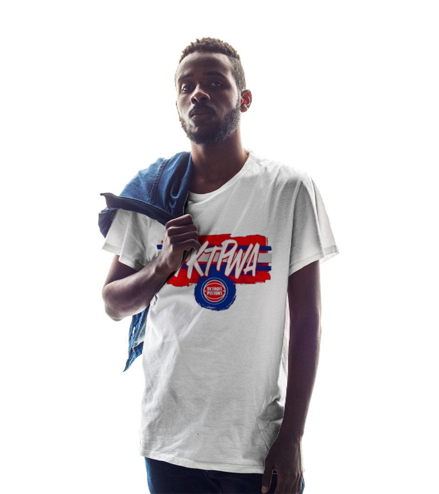 Yktpwa Detroit Pistons Celebration T-Shirt