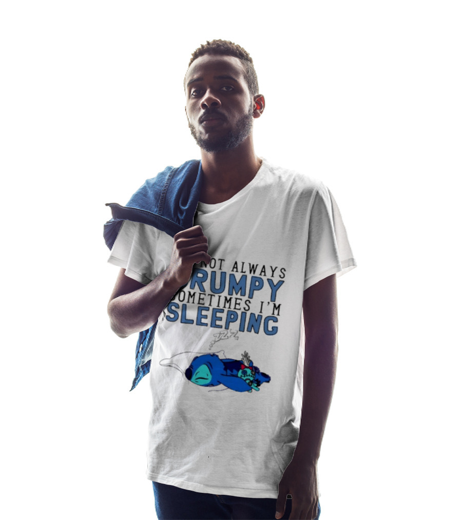 Stitch I'm Not Always Grumpy Sometimes I'm Sleeping Zzz T-Shirt