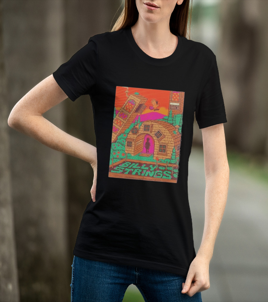 Billy Strings Fishers IN 2026 Night 3 Live August 8 Event Center T-Shirt