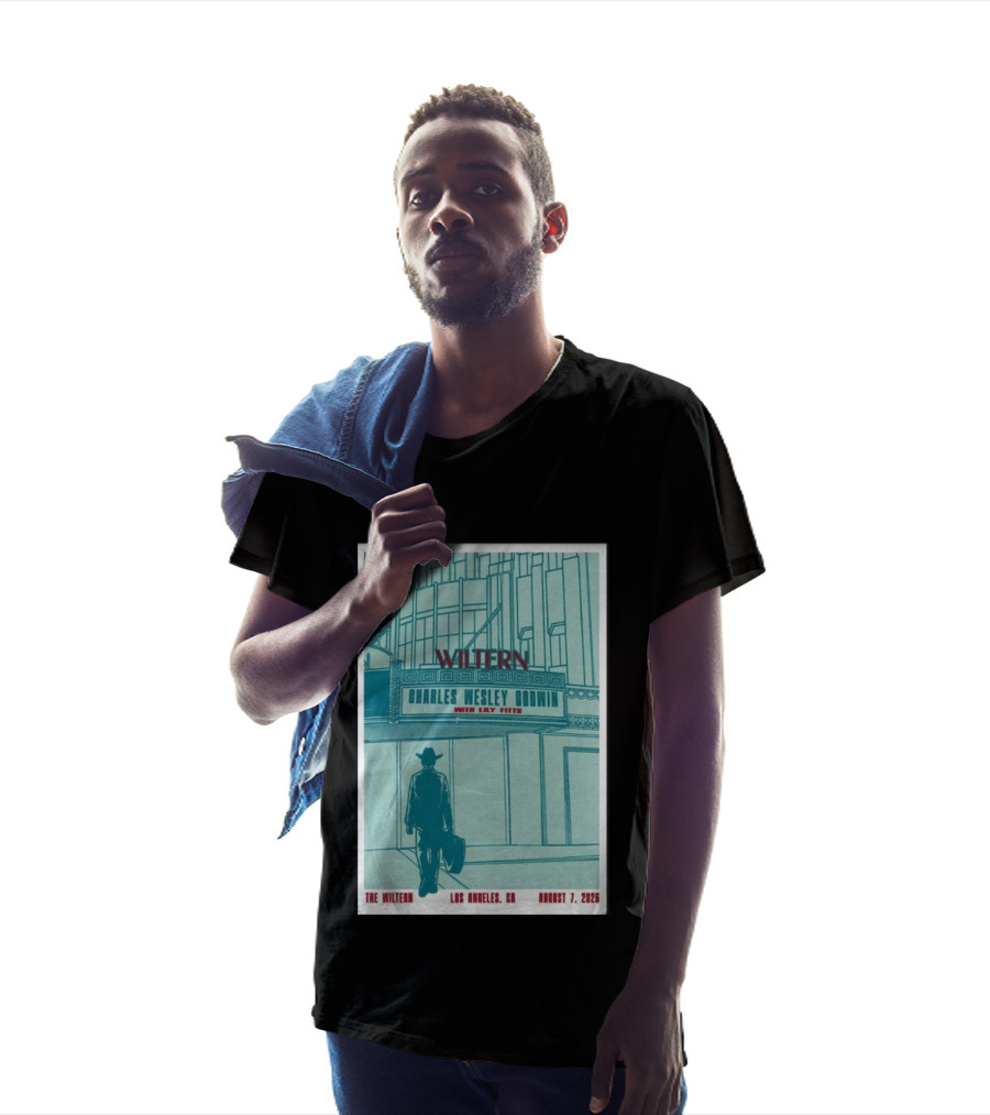 Charles Wesley Godwin Live At The Wiltern With Lilly Hiatt August 7 2026 Los Angeles CA T-Shirt