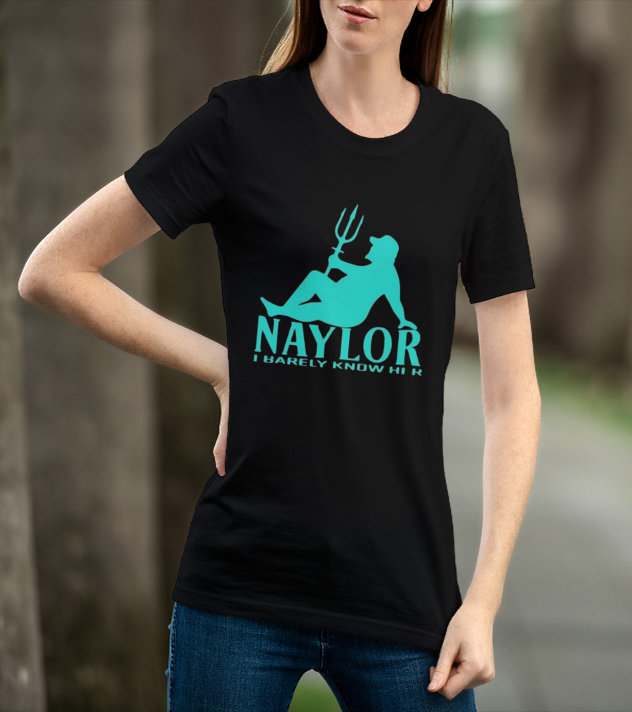 Naylor I Barely Know Her Mariners Trident Pose T-Shirt