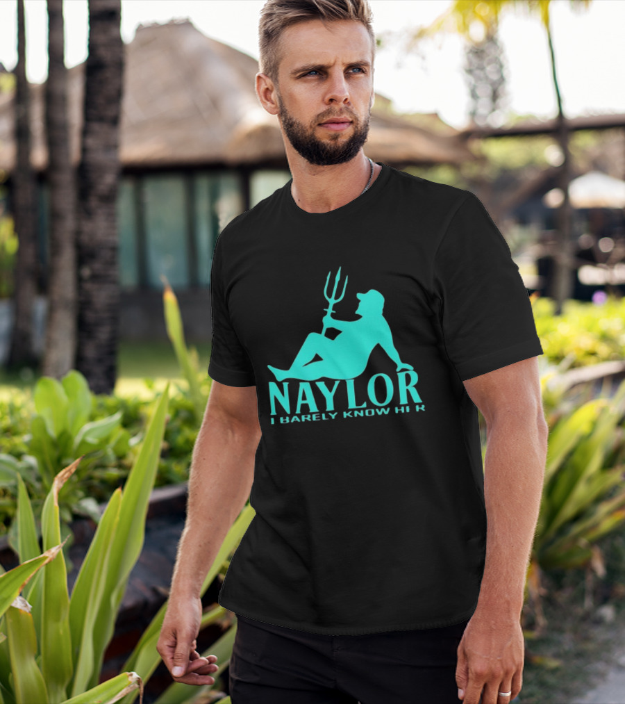 Naylor I Barely Know Her Mariners Trident Pose T-Shirt