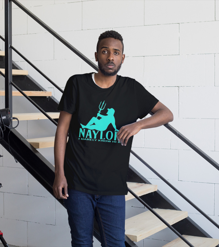 Naylor I Barely Know Her Mariners Trident Pose T-Shirt