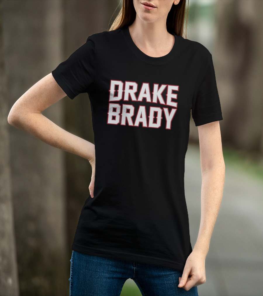 Drake Brady Bold Lettering Sports Fusion T-Shirt