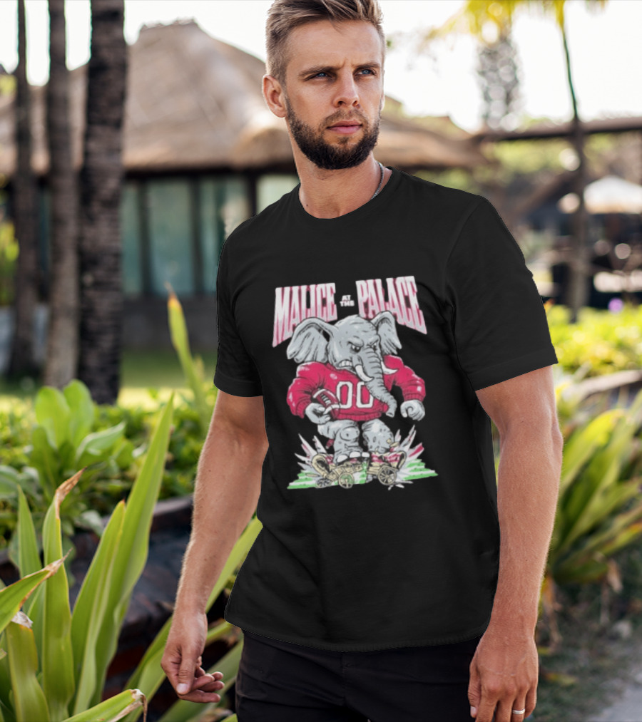 Alabama Crimson Tide Malice At The Palace Elephant 00 Beat Ou T-Shirt