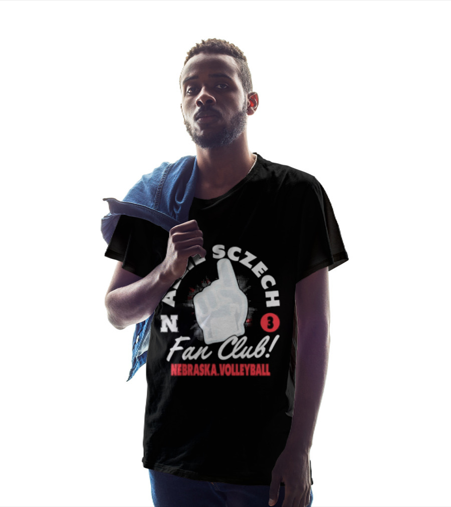 Allie Sczech Fan Club Nebraska Volleyball 3 T-Shirt
