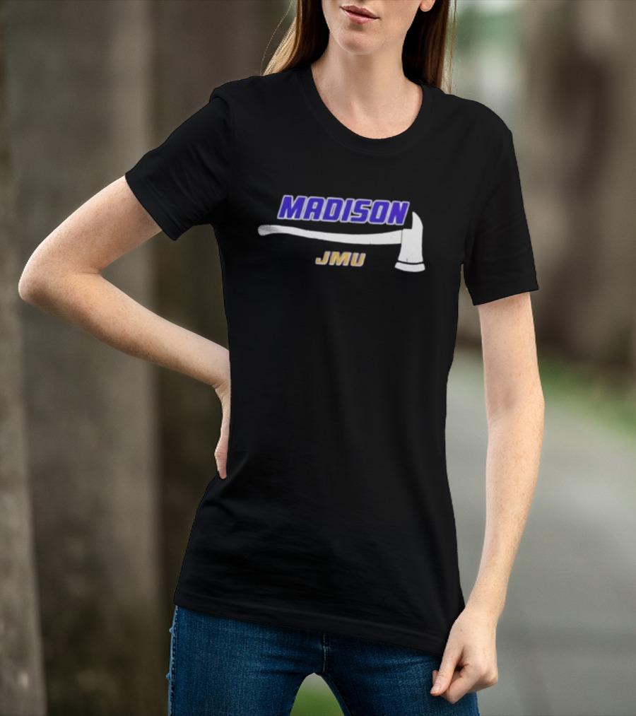 Original Firefighter Fire Dept Always Ready Madison JMU T-Shirt