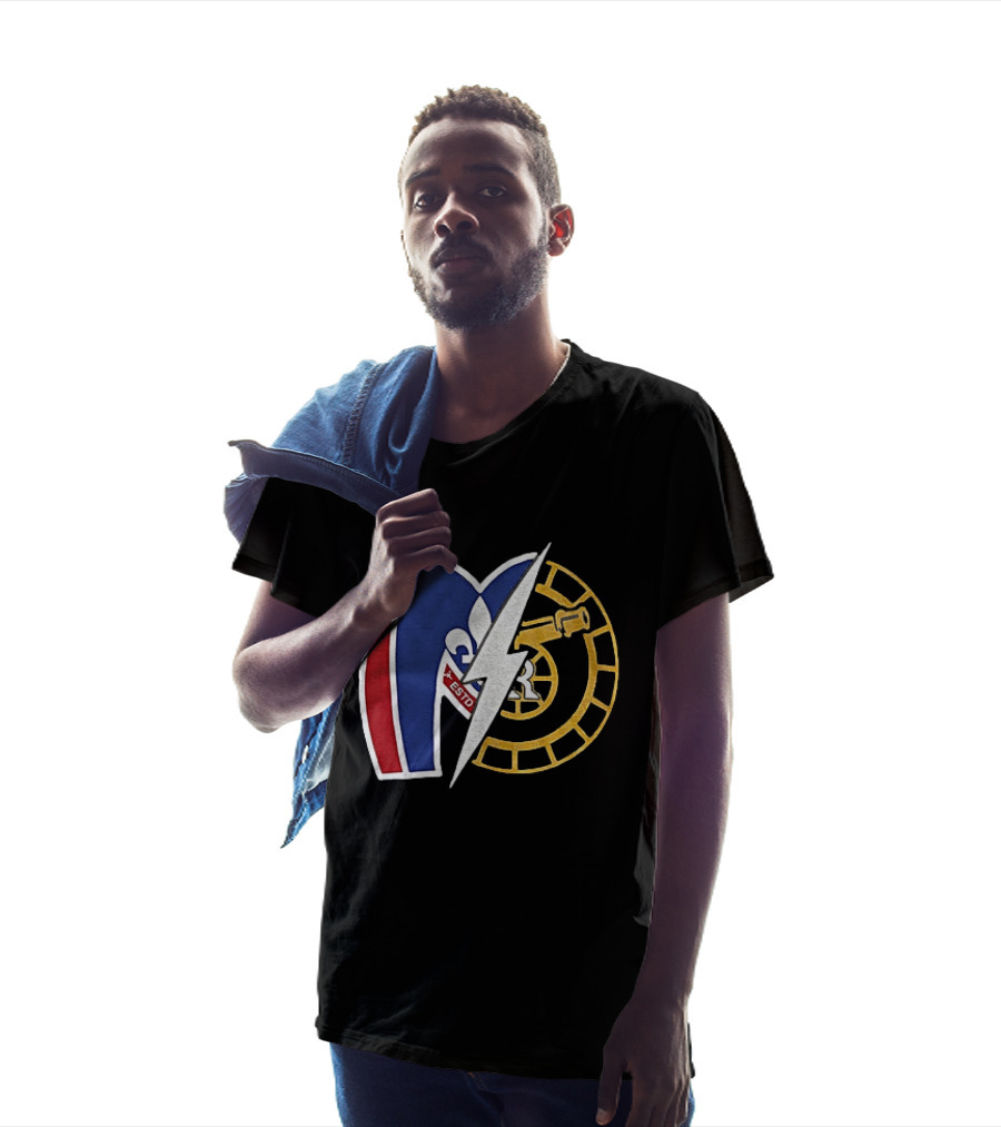 Boston Raiders Montreal Metros Hockey Rivalry Shane Ilya ESTD Fleur De Lis Puck T-Shirt