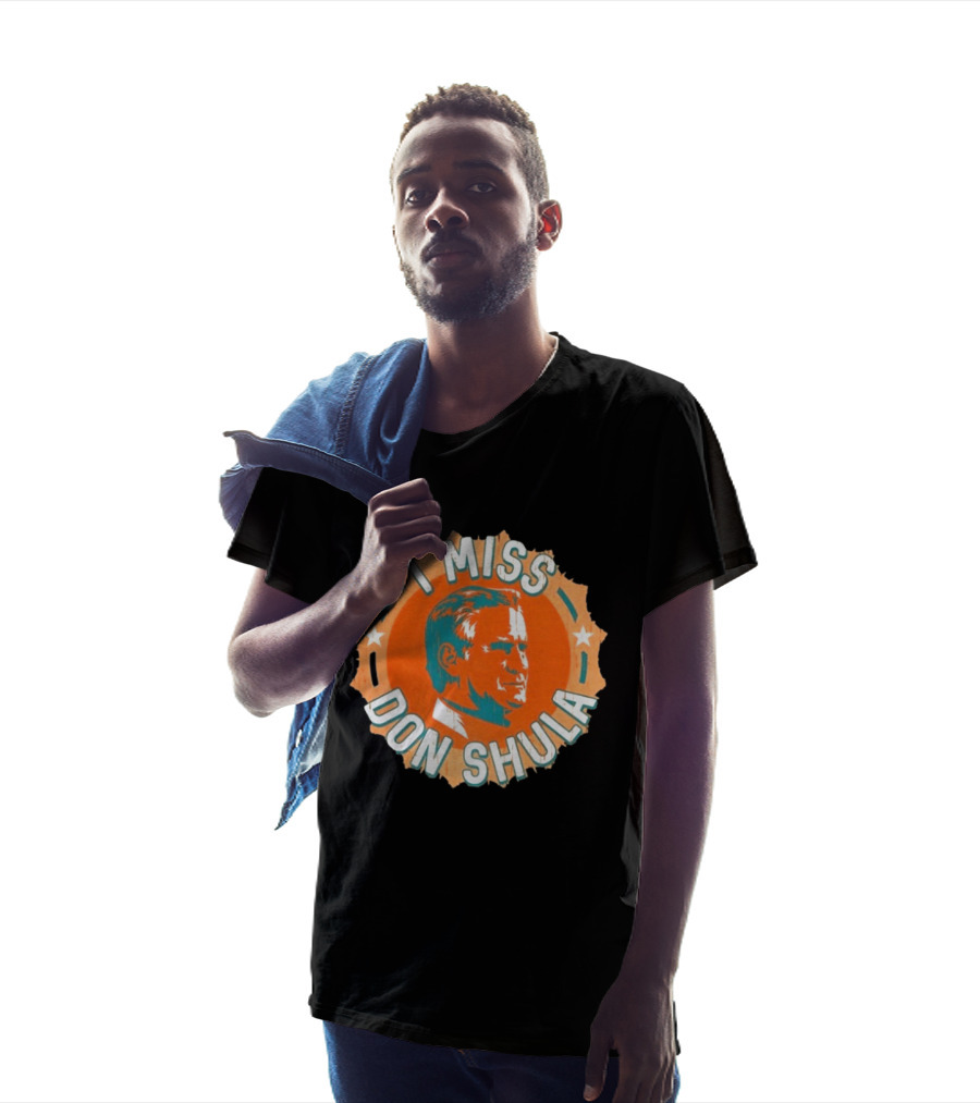 I Miss Don Shula Miami Dolphins Football Fans T-Shirt