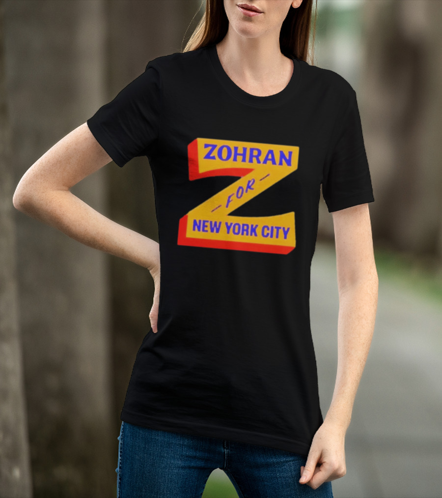 Zohran Mamdani 2025 Z For New York City T-Shirt